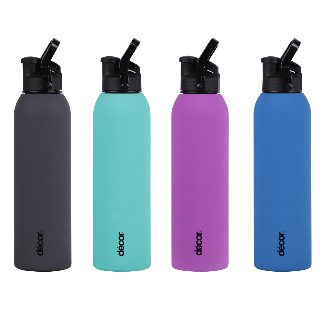 Flipseal Matte Stainless Steel Bottle, 750ml