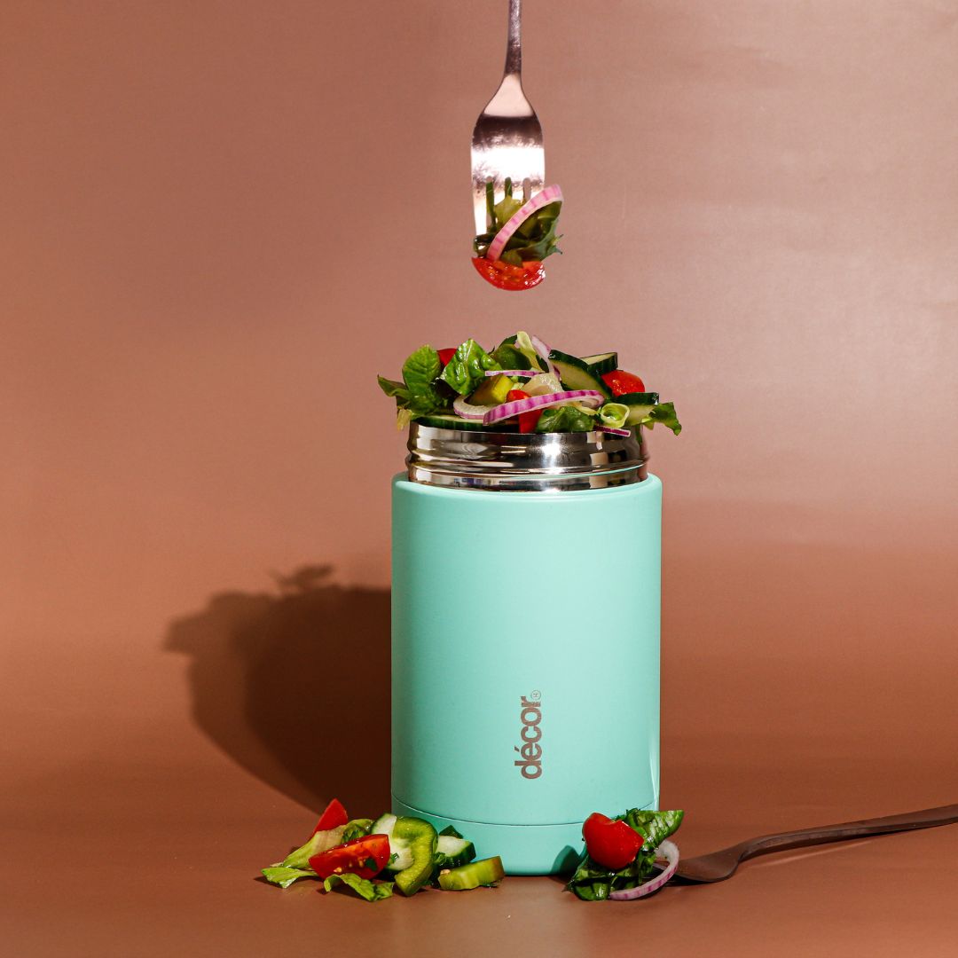 Insulated Double Wall Food Flask, Mint, 520ml