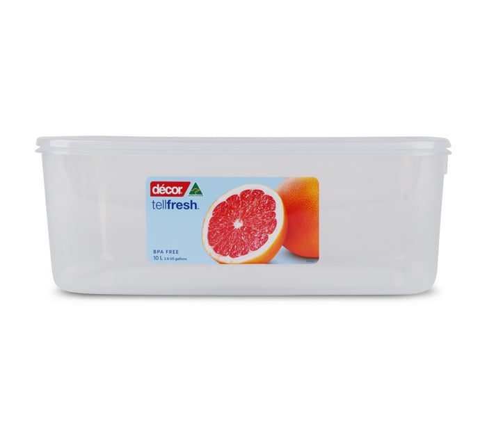 Food Container, Oblong, 10L