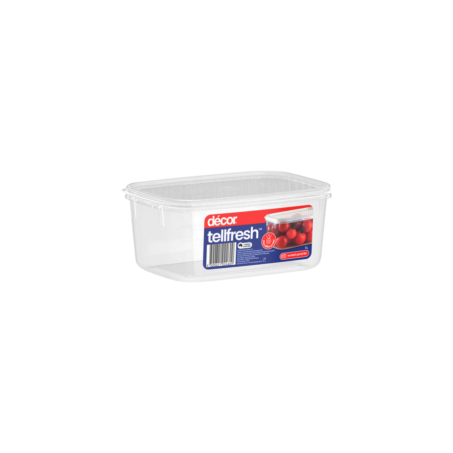Food Container, Oblong, 1L
