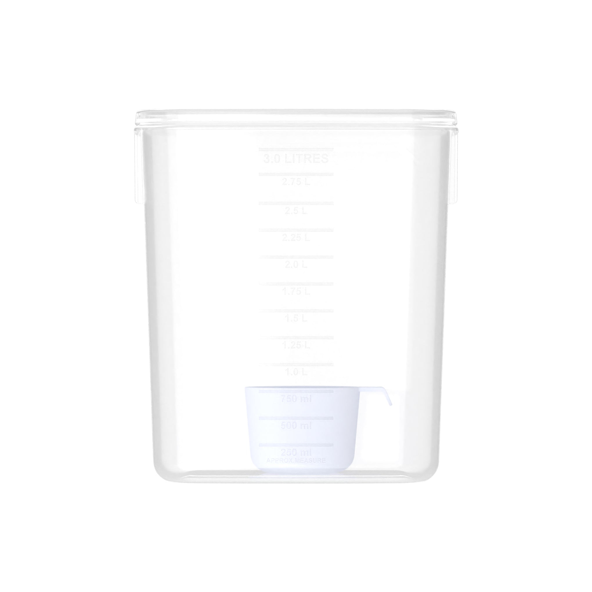 Food Container, Tall, Oblong, 3L
