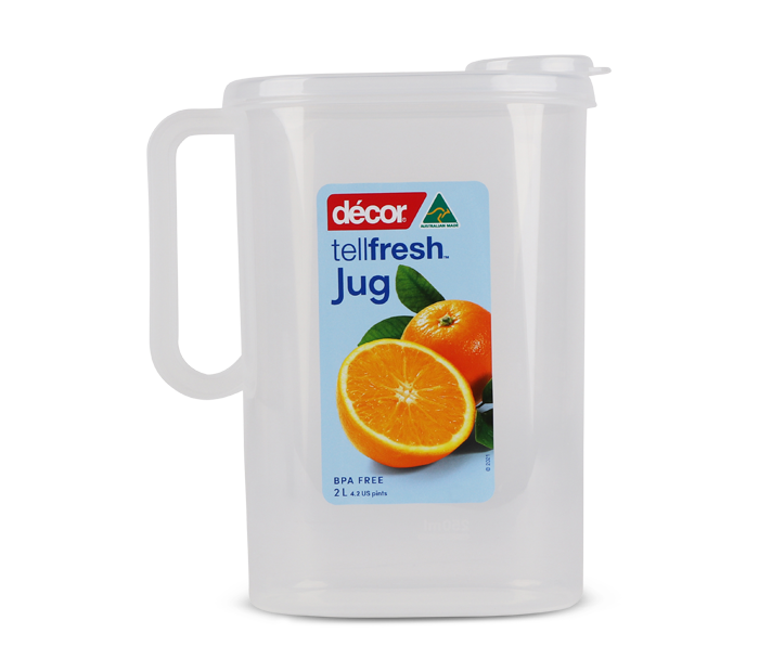 Water Jug with Lid, 2L