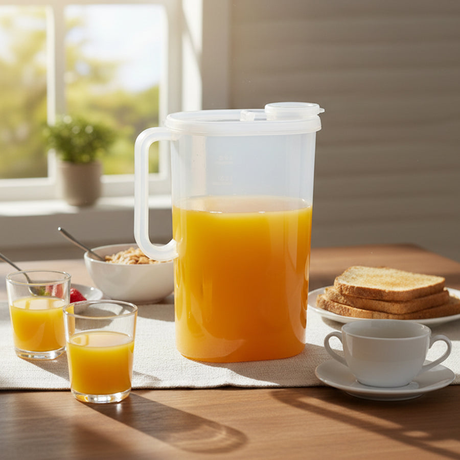 Water Jug with Lid, 2L