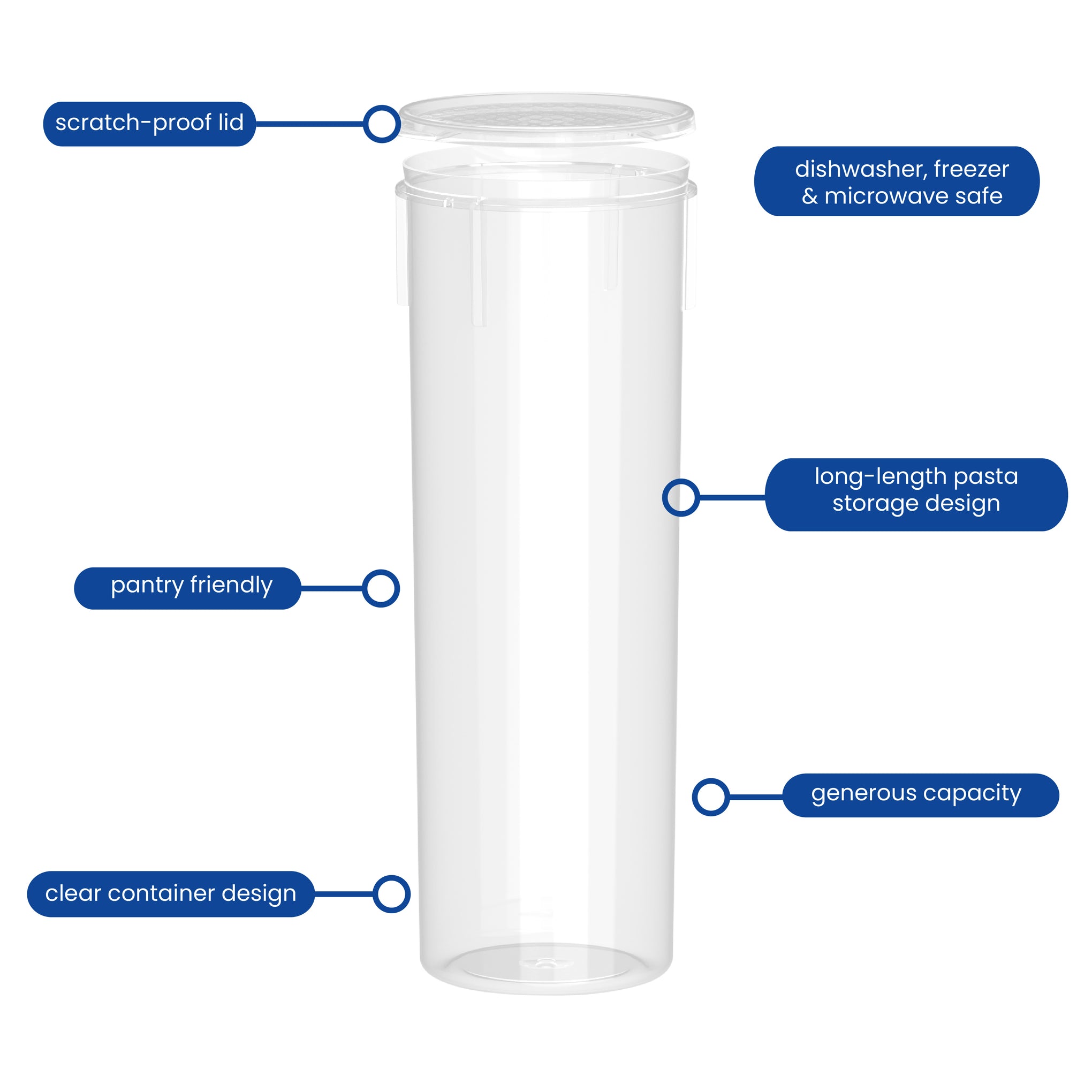 Pasta Container, 1.64L