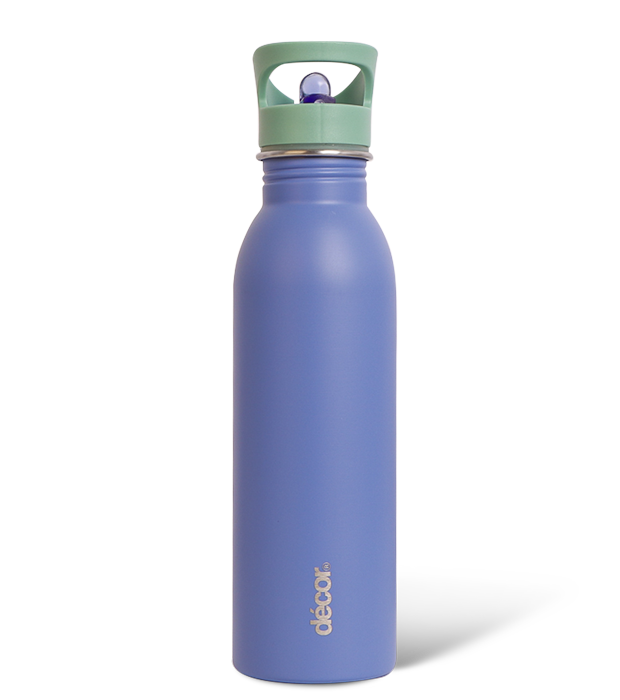 Snap n Seal Stainless Steel Bottle, 700ml Cornflower