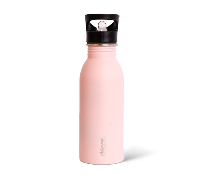 Snap n Seal Stainless Steel Bottle, Pink, 500ml