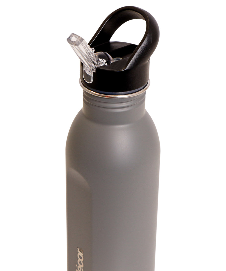 Snap n Seal Stainless Steel Bottle, Grey, 500ml