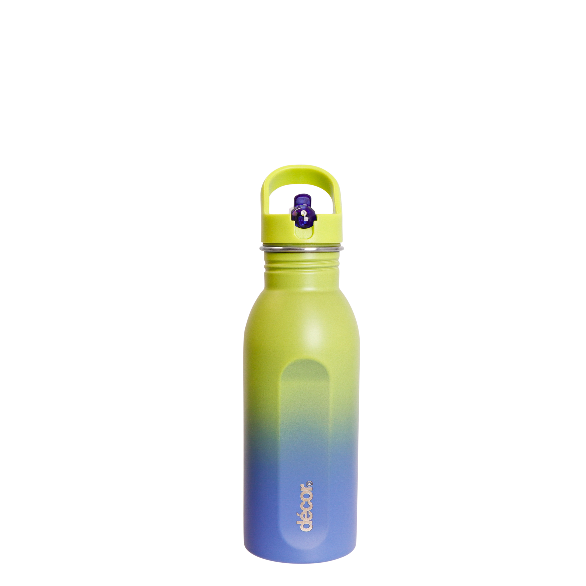Snap n Seal Stainless Steel Bottle, Ombre, 500ml
