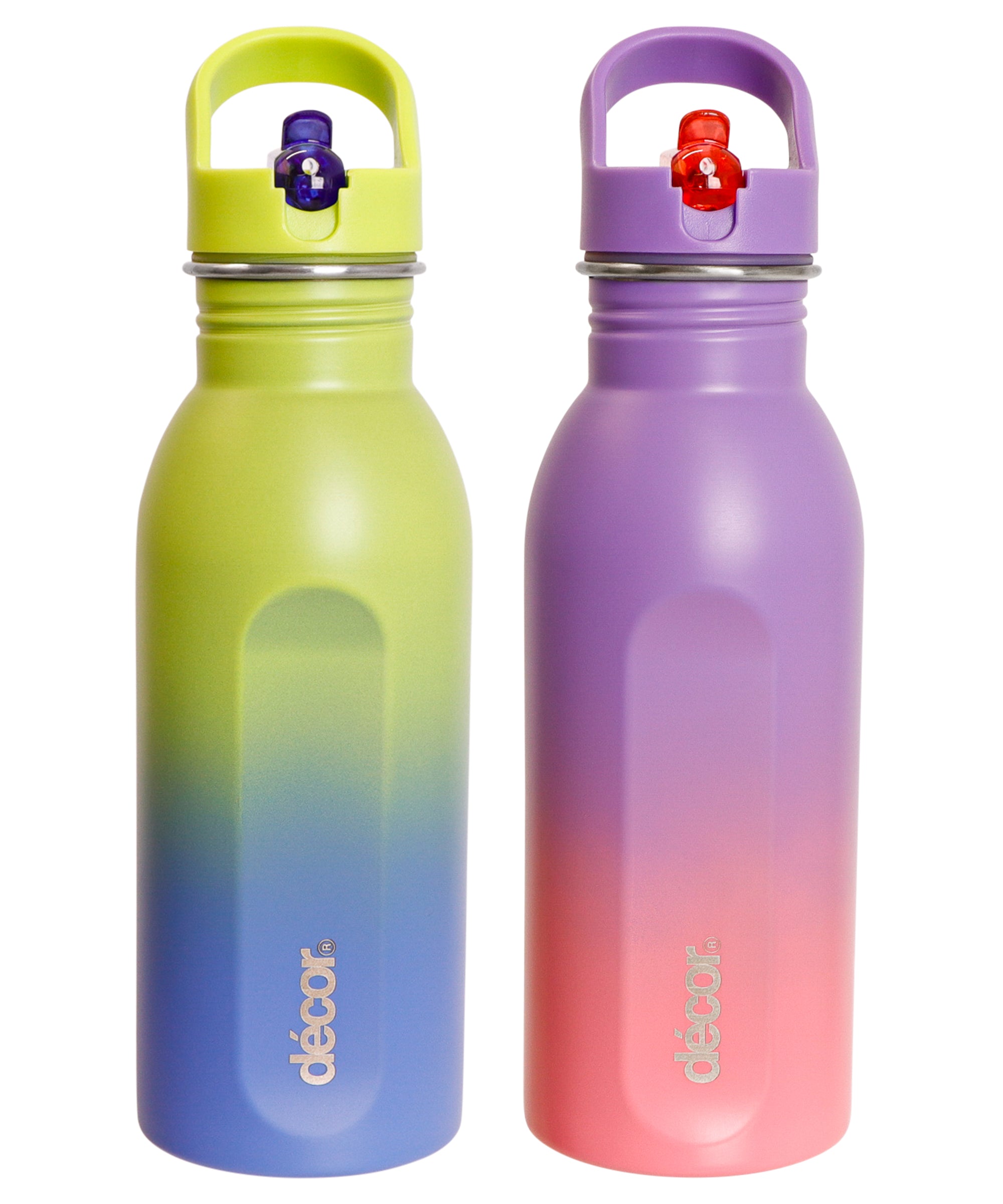 Snap n Seal Stainless Steel Bottle, Ombre, 500ml
