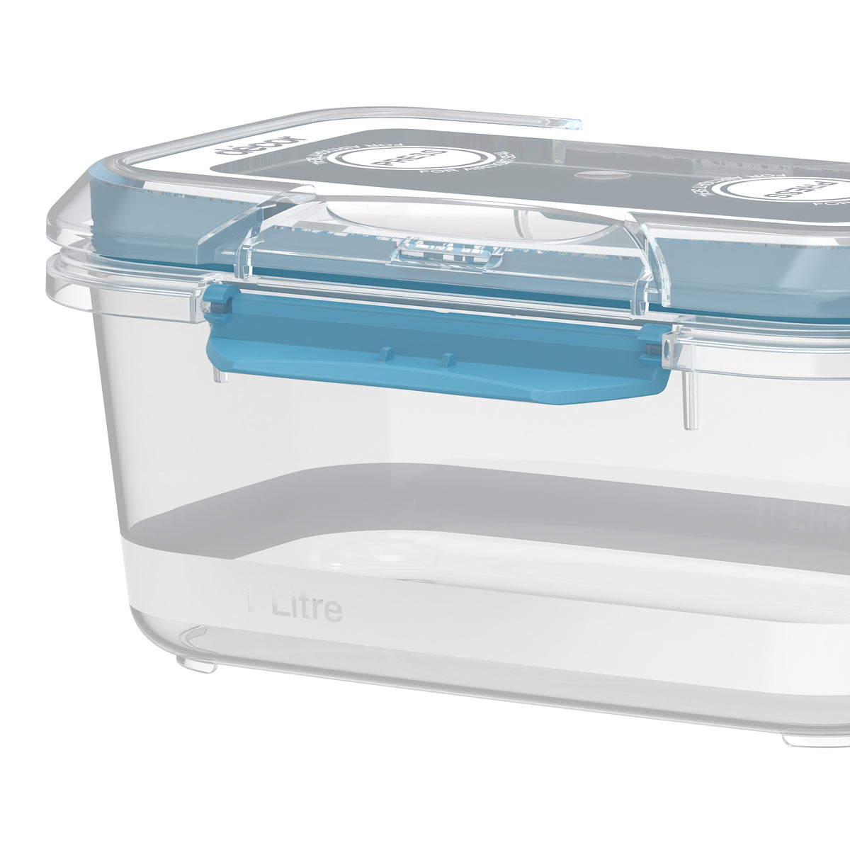 Food Containers, Oblong, 1L