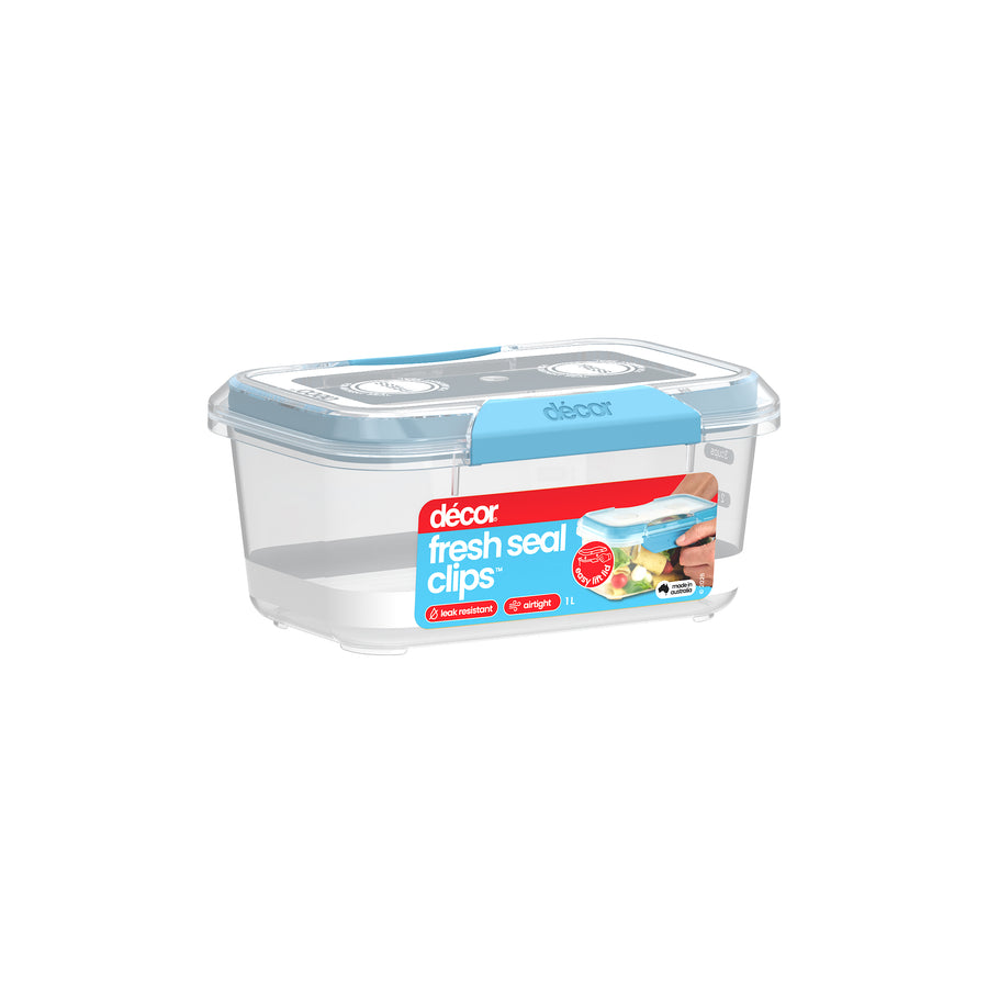 Food Containers, Oblong, 1L
