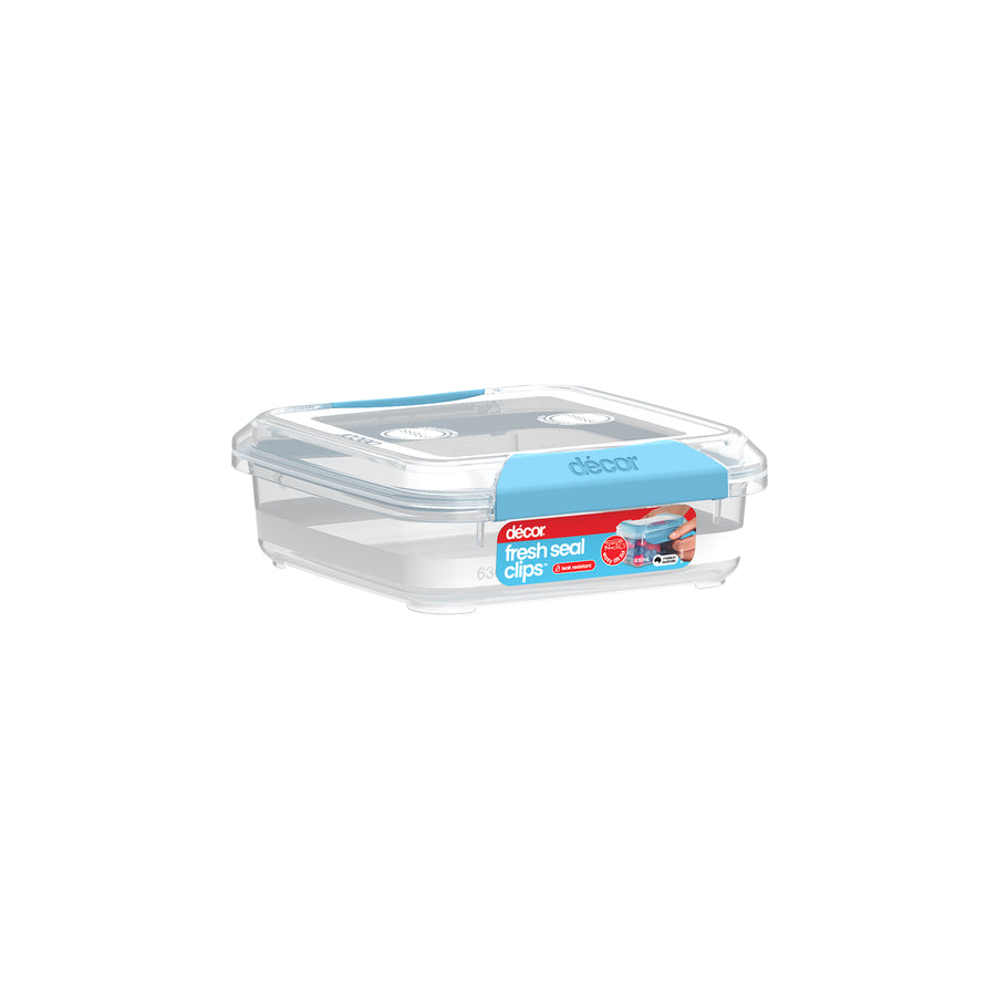 Food Containers, Square, 630ml