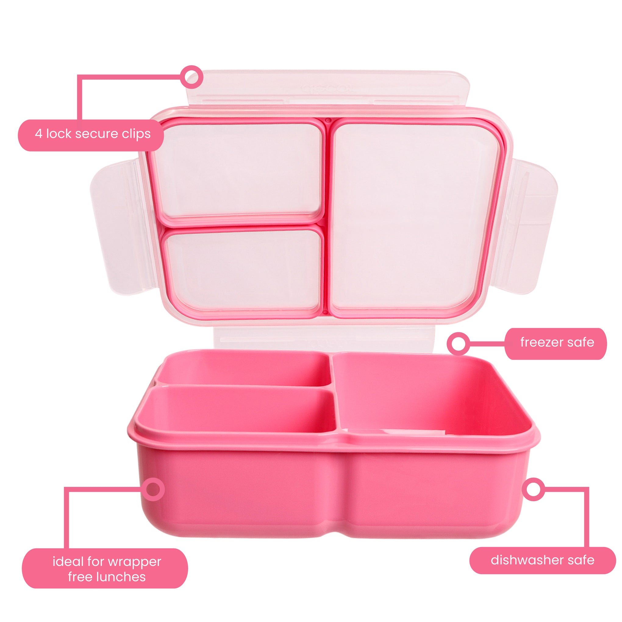 Bento Box Triple Split 1.4L