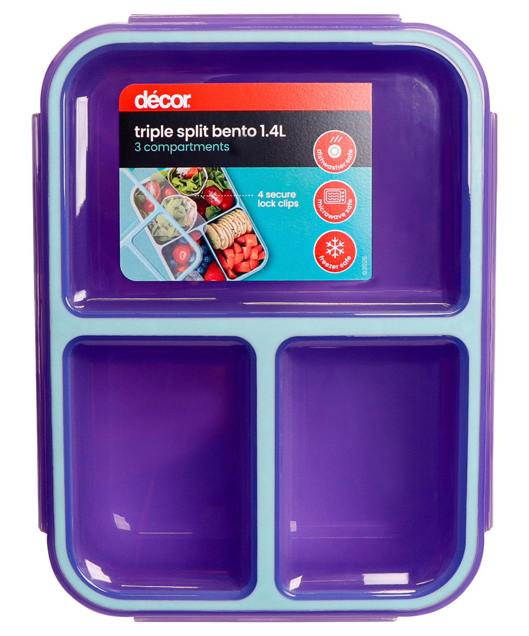 Bento Box Triple Split 1.4L