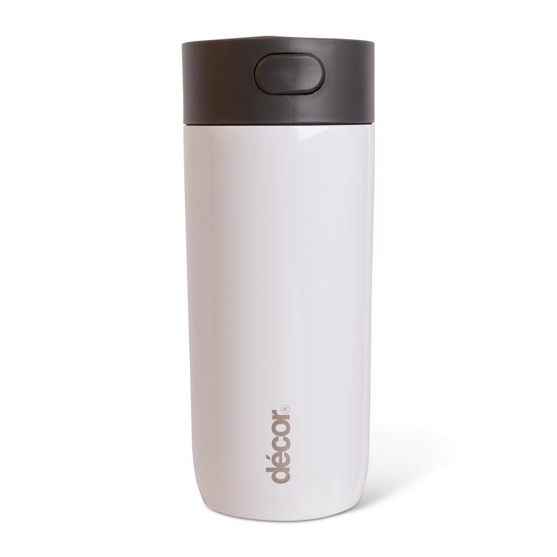 Insulated Double Wall Coffee Cup, White, 350ml