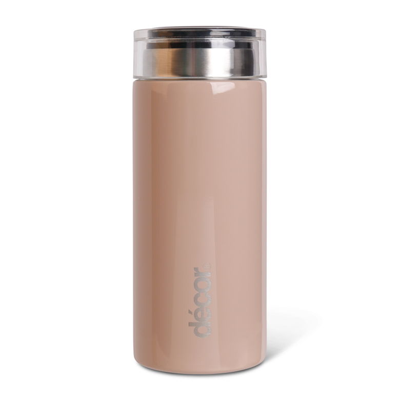Mini Insulated Double Wall Thermal Flask, Latte, 200ml