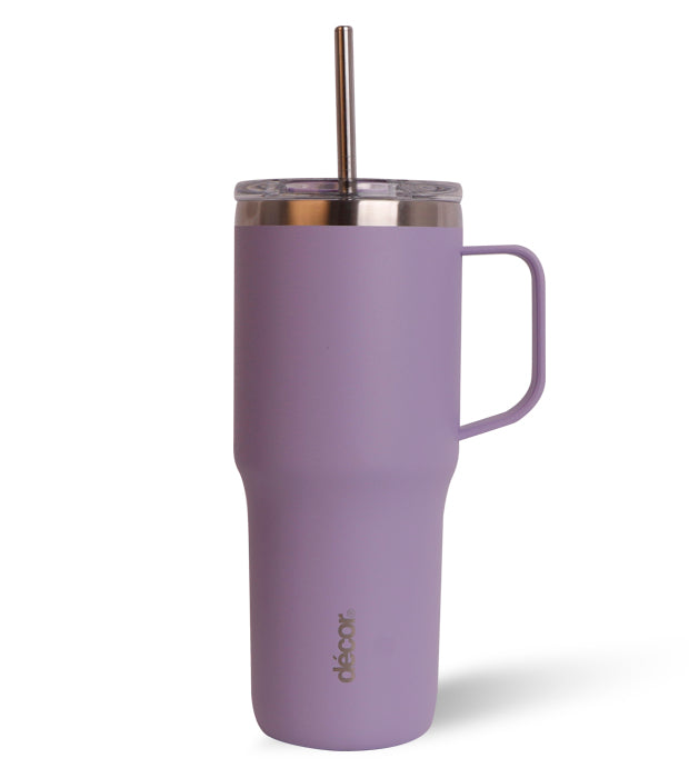 Stainless Steel XL Travel Tumbler, Lavender, 880ml