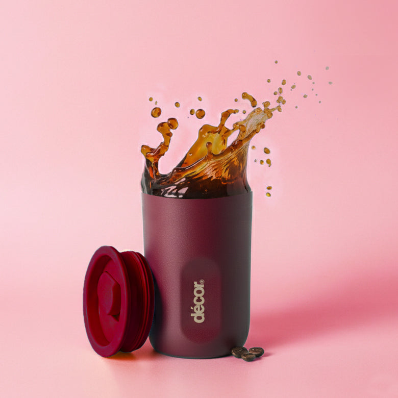 Insulated Double Wall Coffee Travel Cup, 240ml