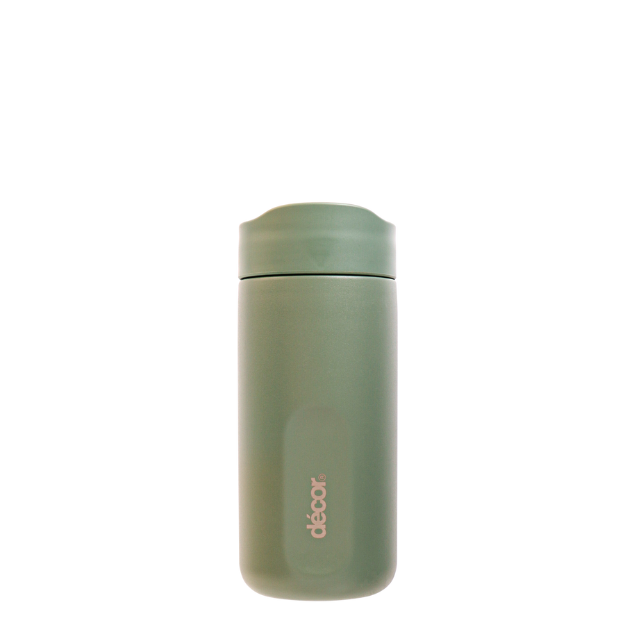 Insulated Double Wall Coffee Travel Cup, Sage, 340ml