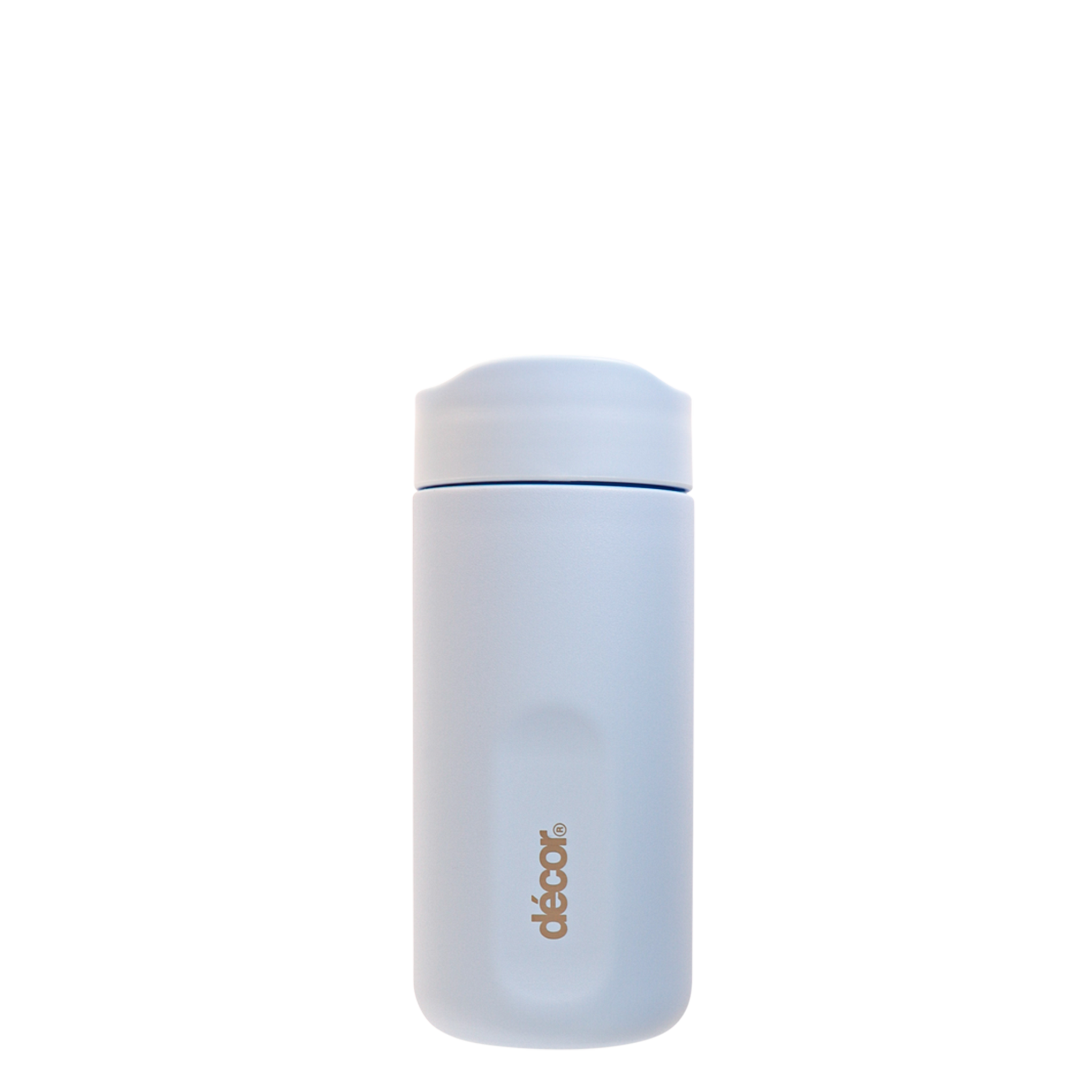 Insulated Double Wall Coffee Travel Cup, Ice Blue, 340ml