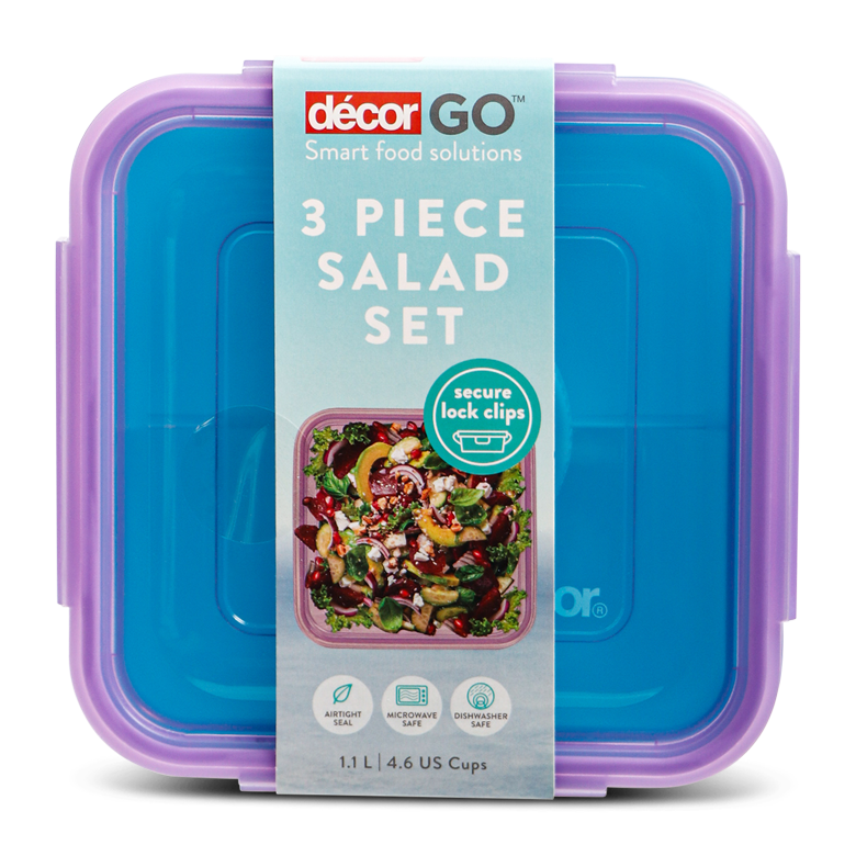 Go 3-Piece Salad Set 1.1L
