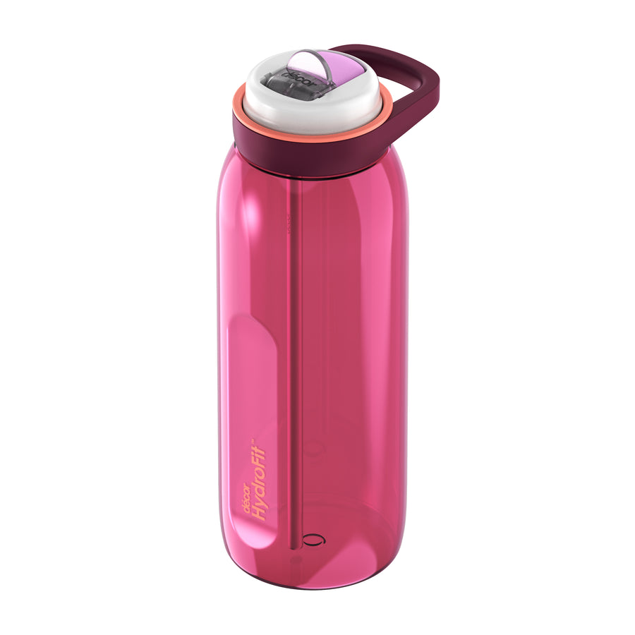 Soft-Sip Tritan™ Bottle with Rigid Handle and Stainless Steel Straw, 1.5L 