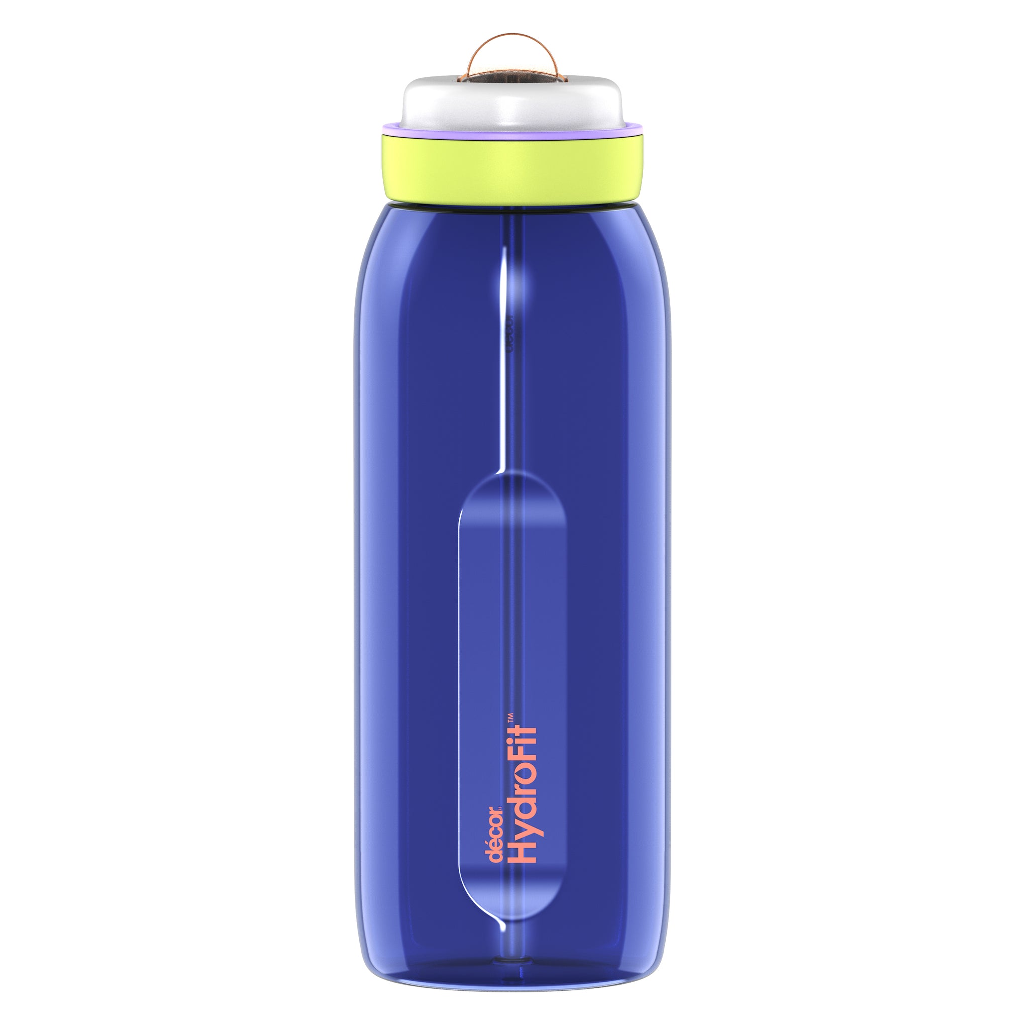 Soft-Sip Tritan™ Bottle with Rigid Handle and Stainless Steel Straw, 1.5L | Blue