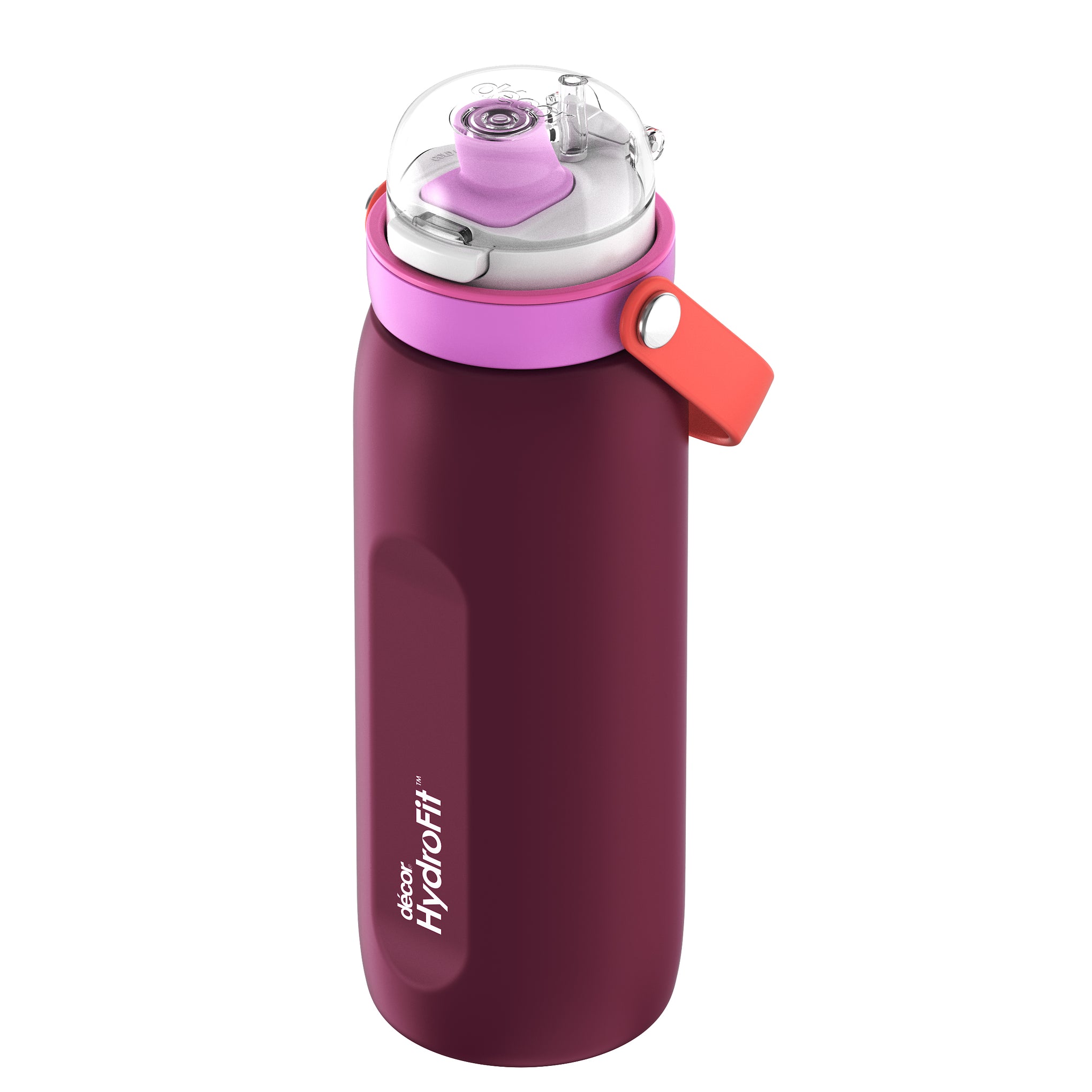 Insulated Stainless Steel Bottle with Deluxe Chug Cap, 750mL | Plum