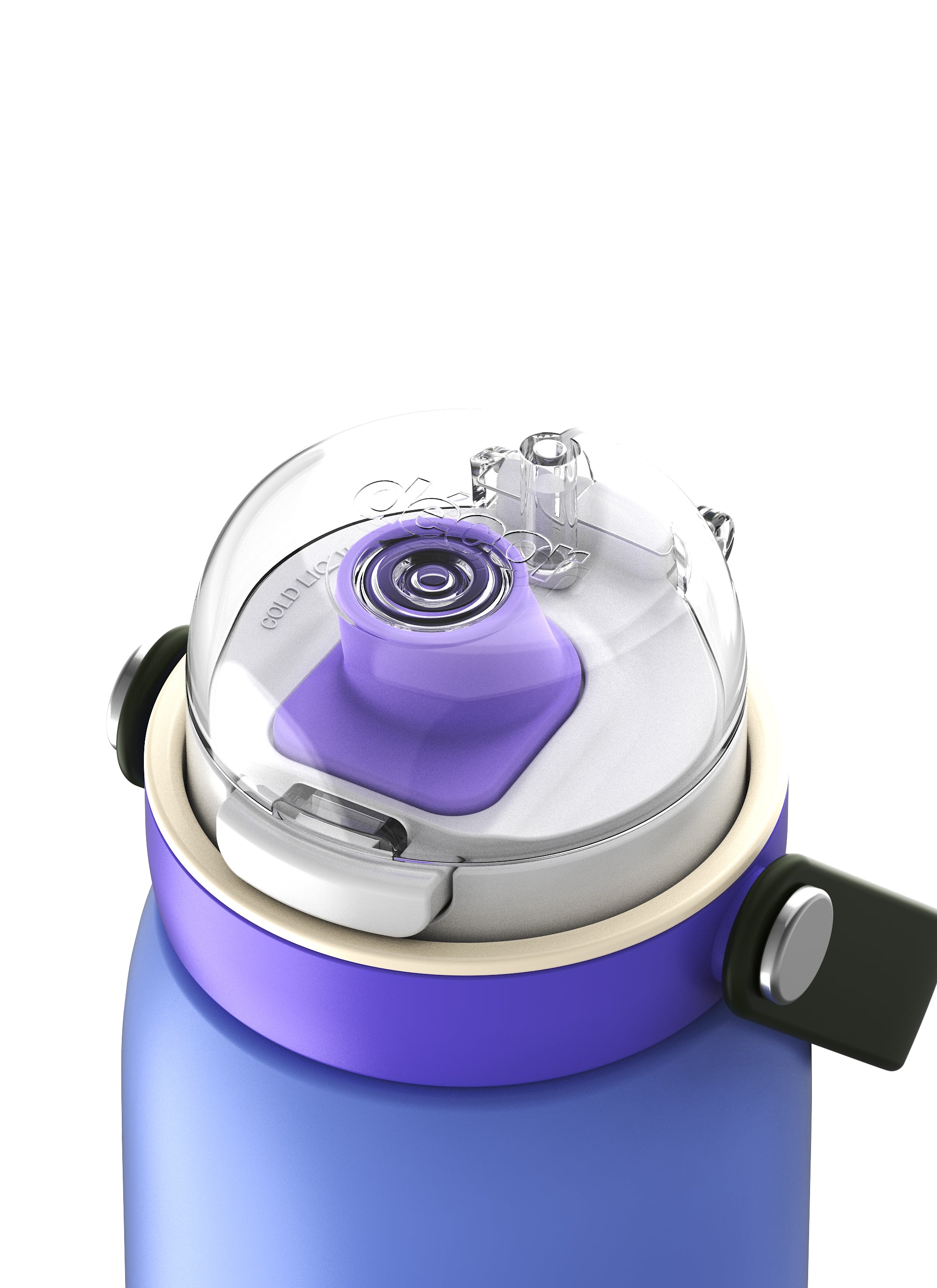 Insulated Stainless Steel Bottle with Deluxe Chug Cap, 750mL | Sky Blue