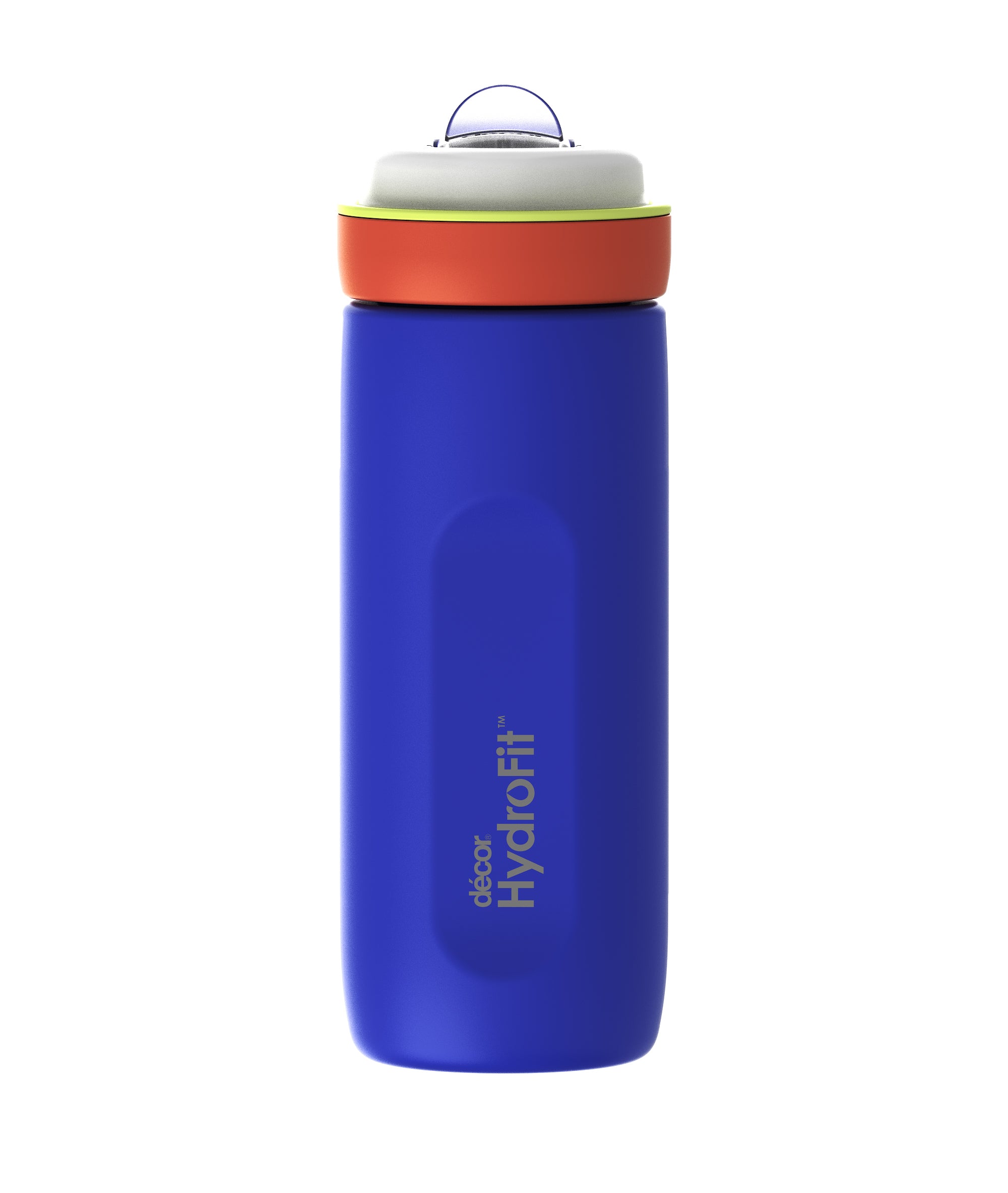 Soft Sip Insulated Stainless Steel Bottle with Rigid Handle, 500mL | Blue