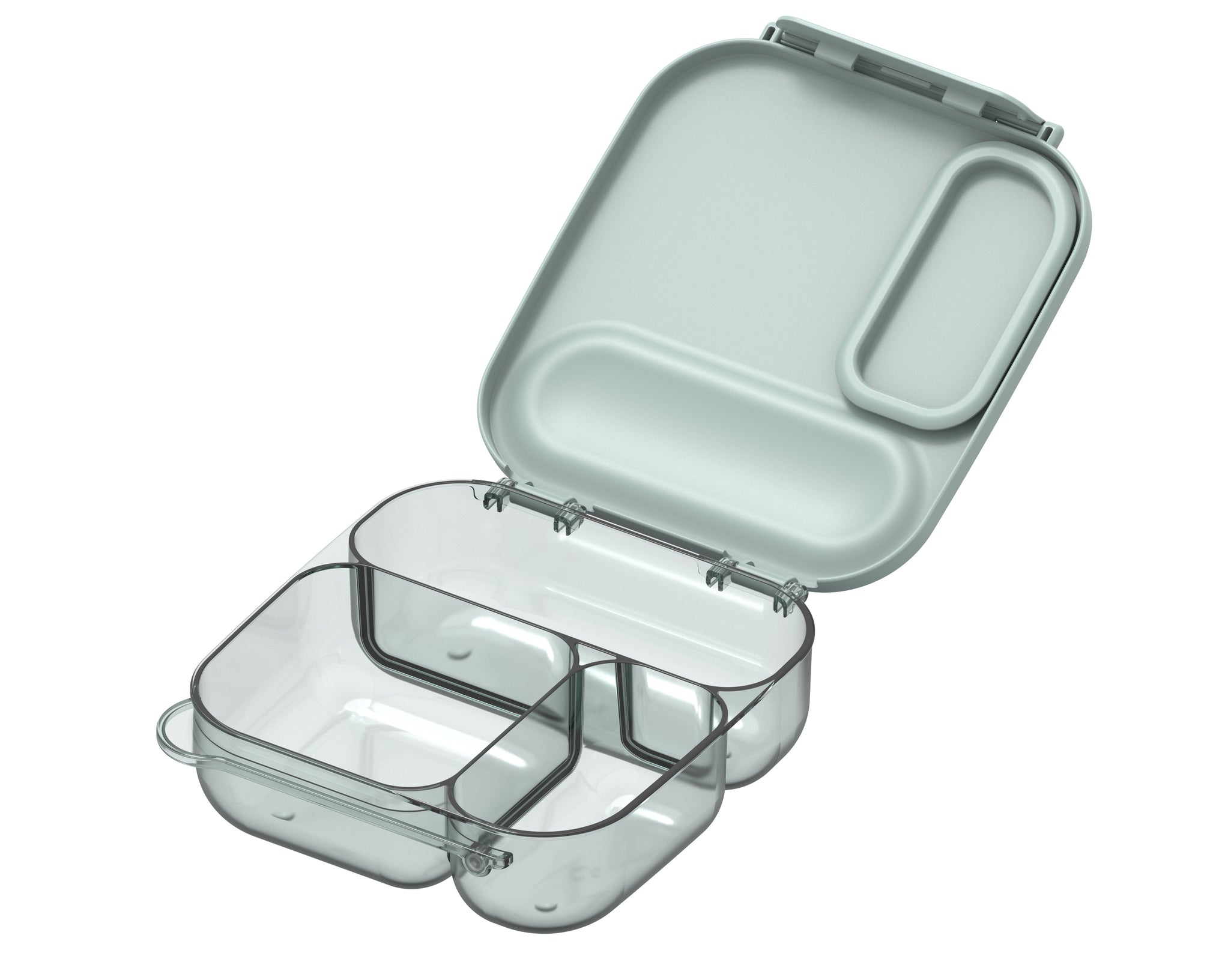1.2L Square Lunch Box Sage