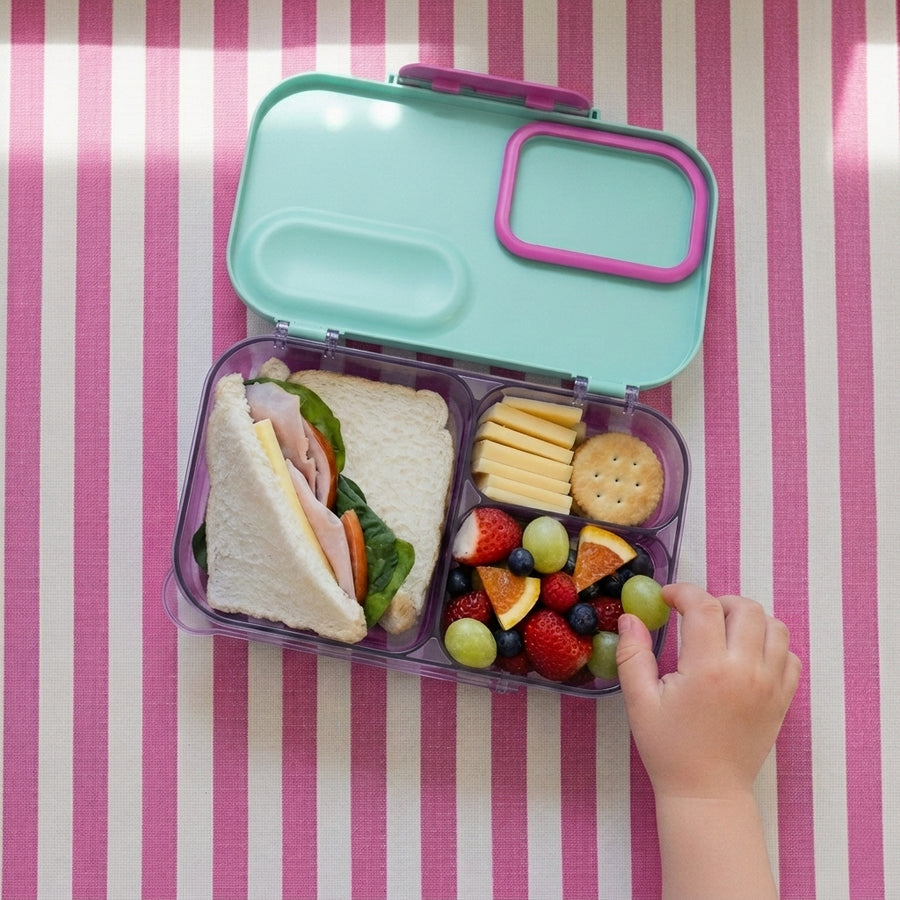 1.7L Rectabgle Lunch Box Mint