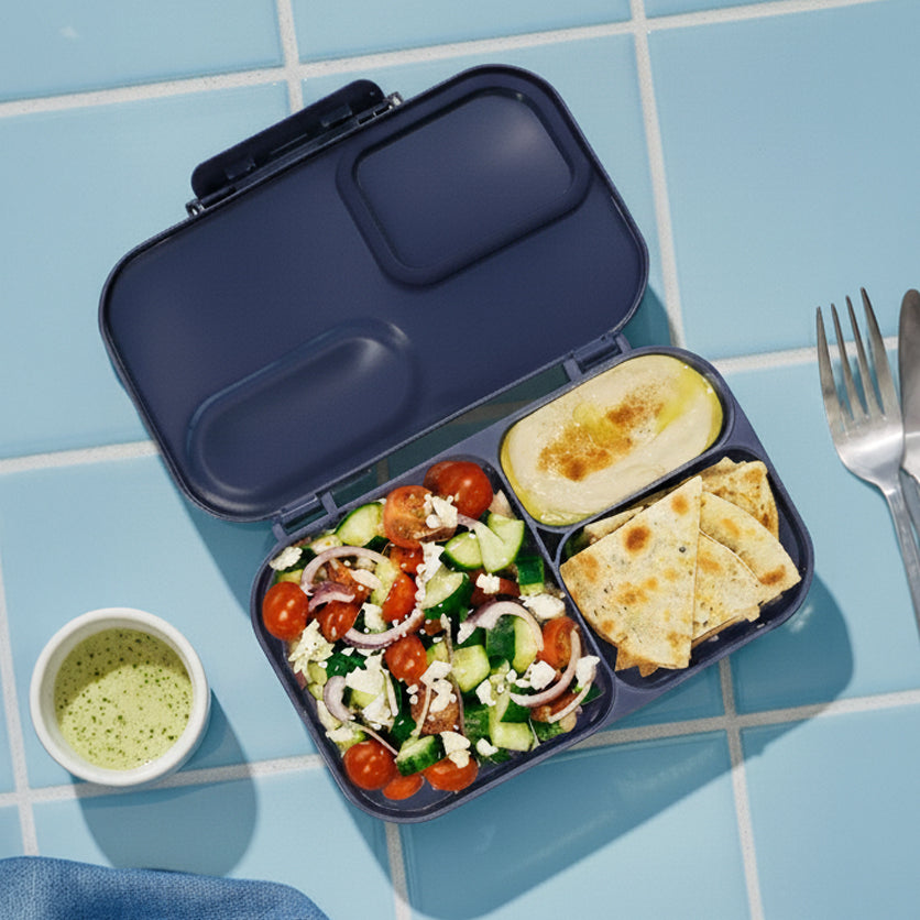 1.7L Rectangle Lunch Box Navy