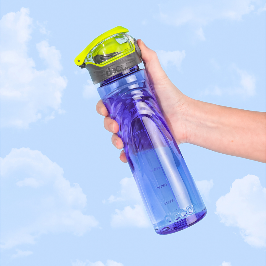 Athletic One Touch Tritan Bottle, 750ml Blue