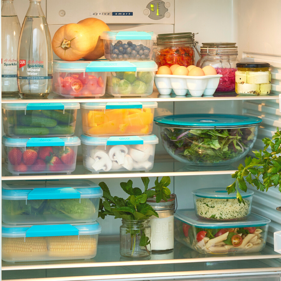 Food Containers, Oblong, 1L