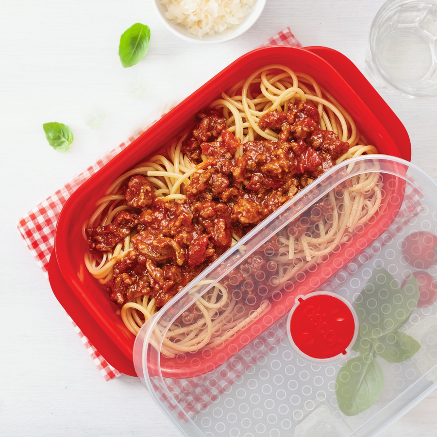 Microwavable Container, Oblong, 900ml