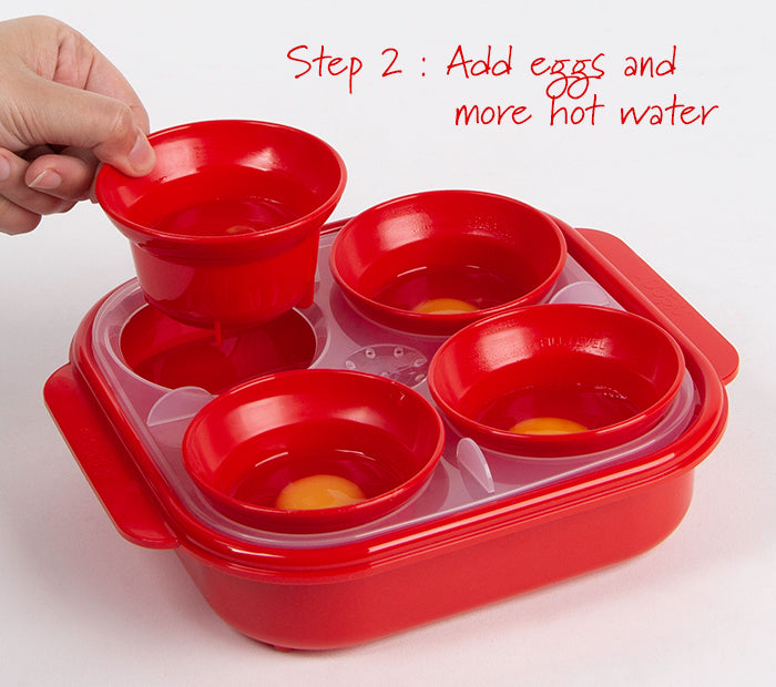 Microsafe™ Steam Egg Poacher | Décor UK – Decor UK