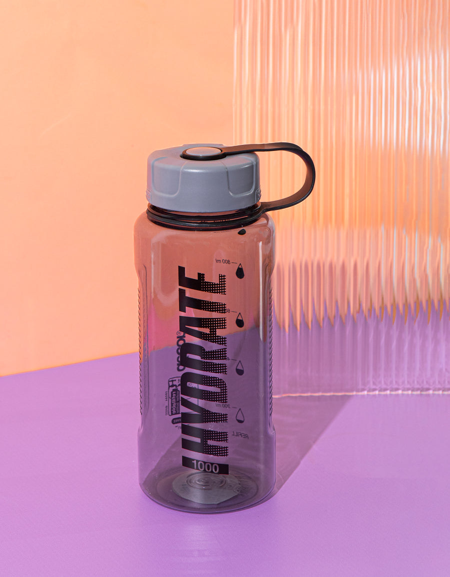 Hydrate Tritan™ Bottle, Black, 1.2L