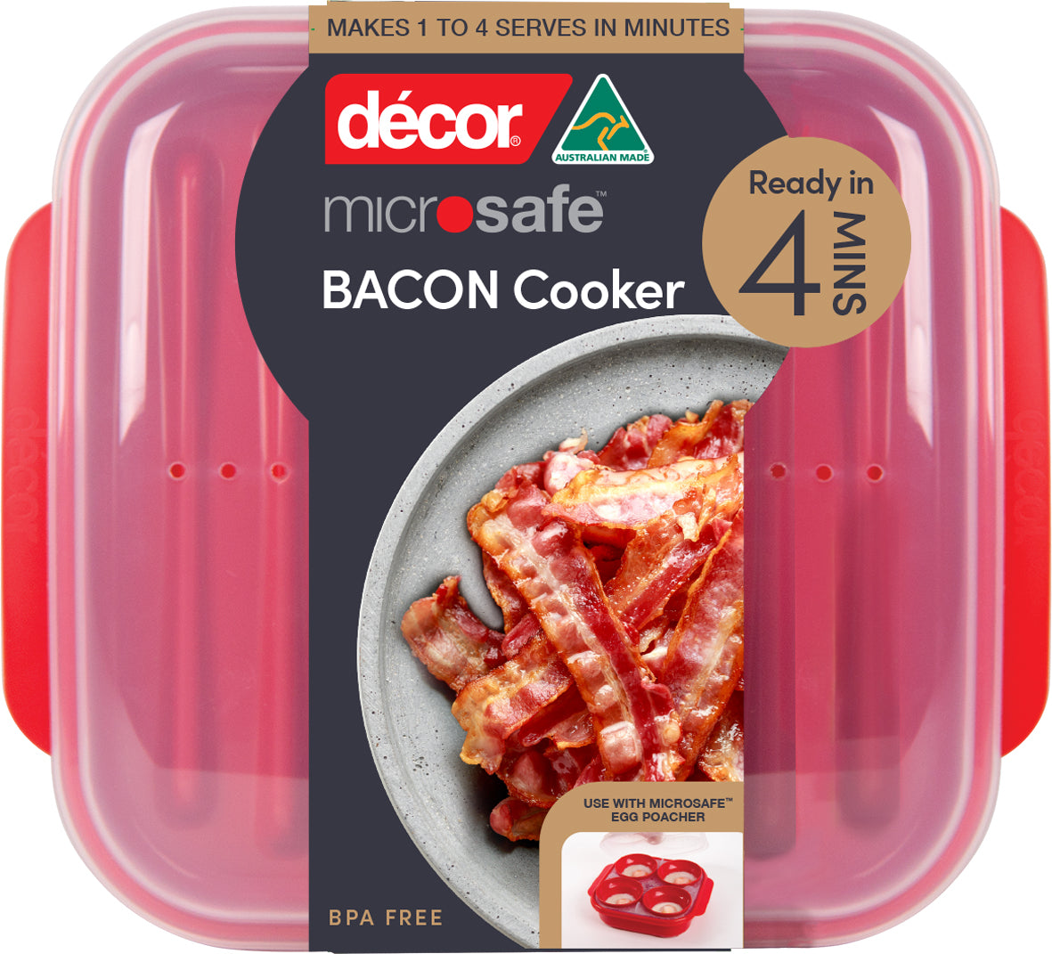 Microwavable Bacon Cooker