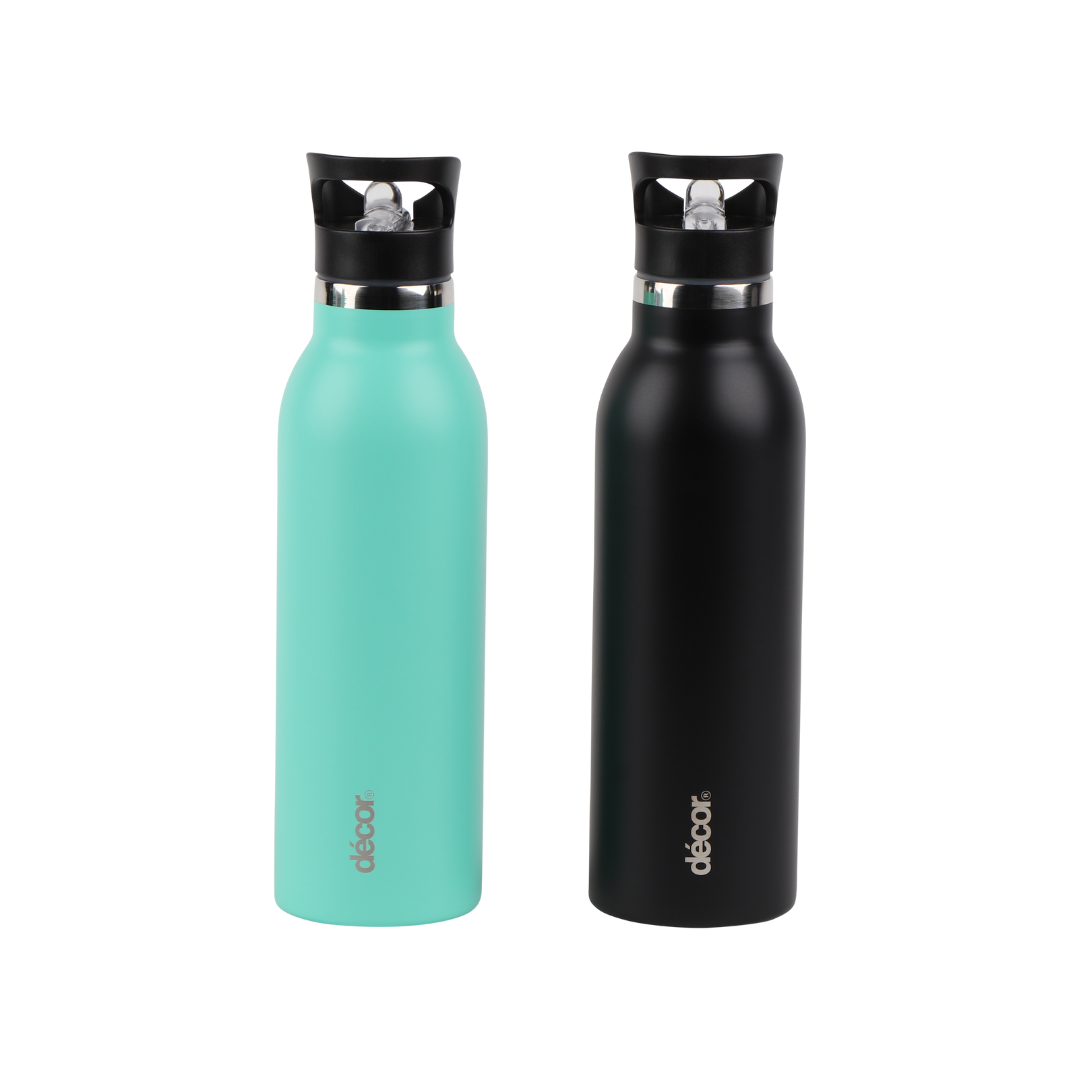 Snap n Seal Stainless Steel Bottle, 600ml