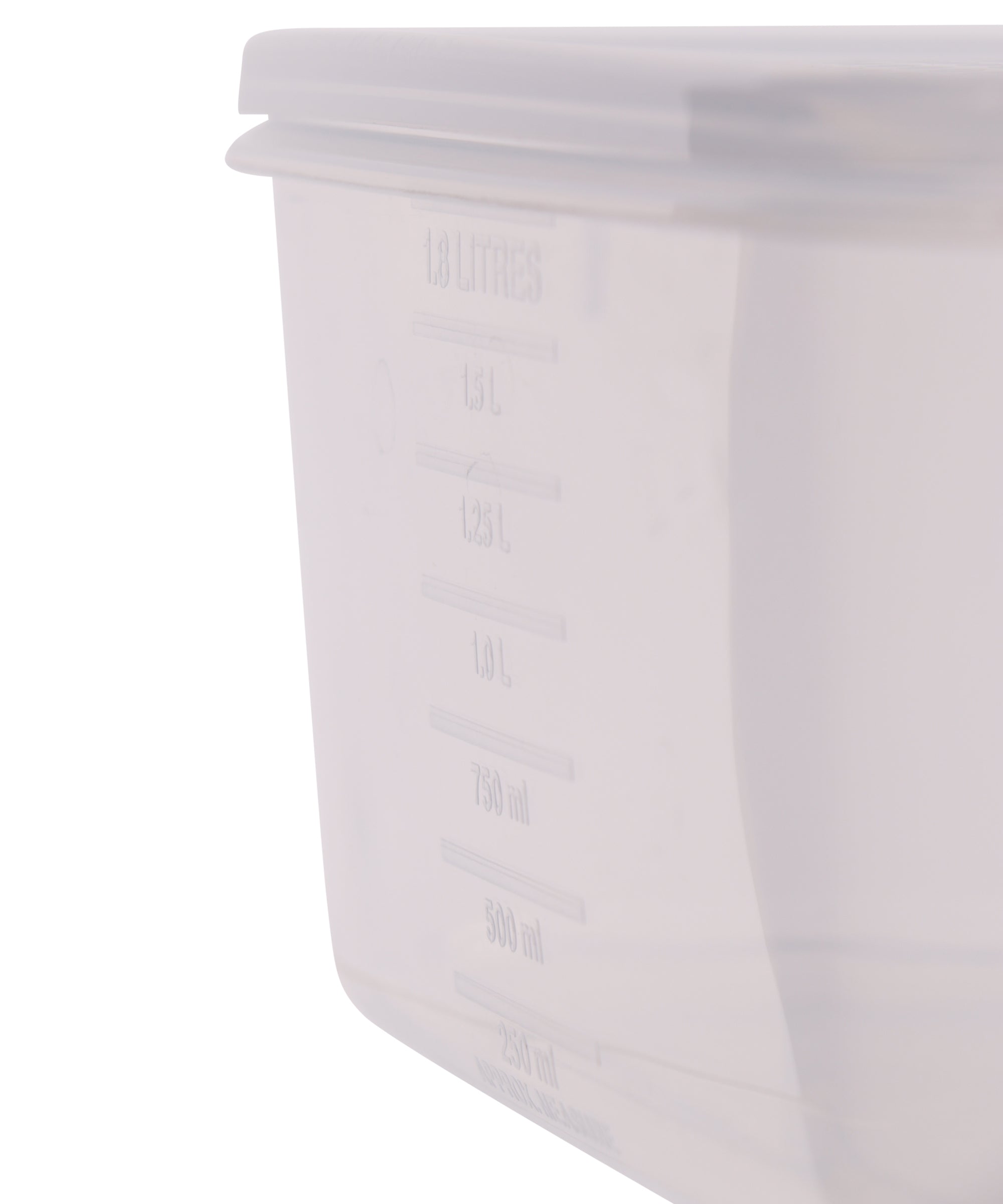 Food Container, Oblong, 1.75L