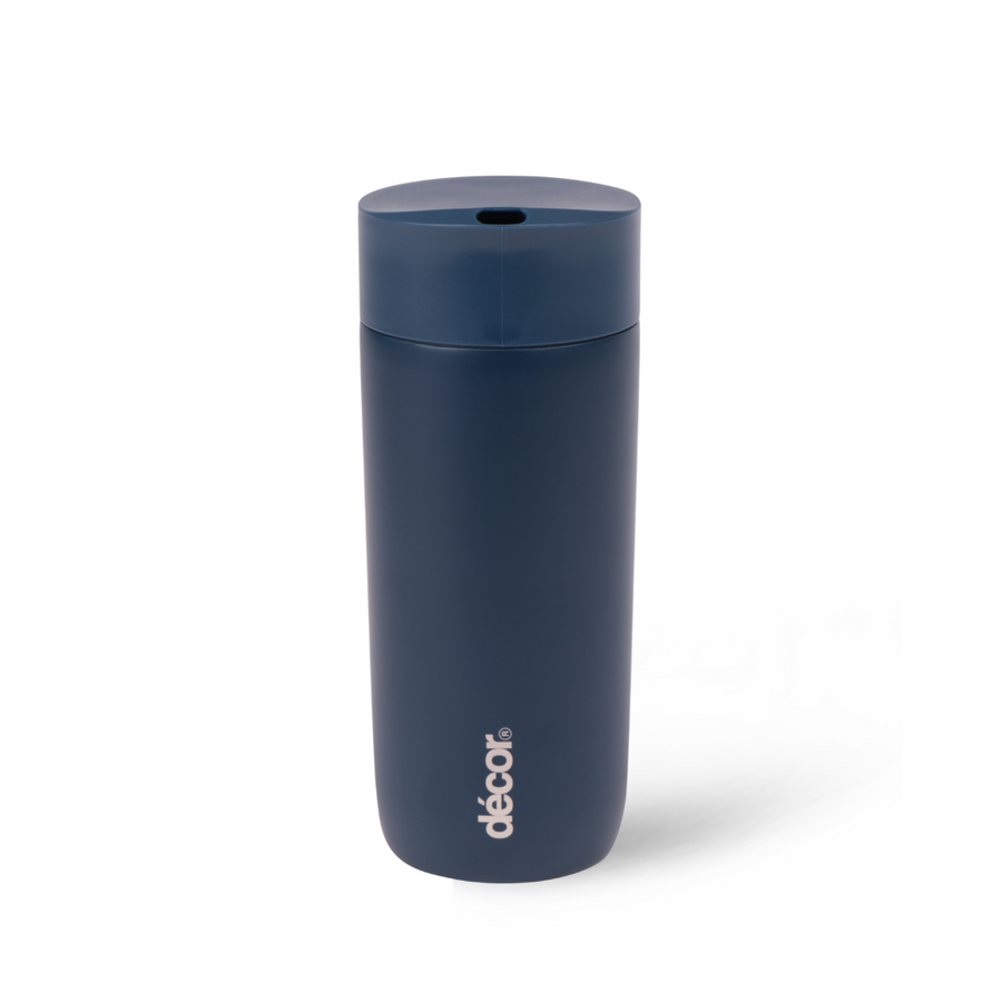 Insulated Double Wall Coffee Cup, Navy, 350ml