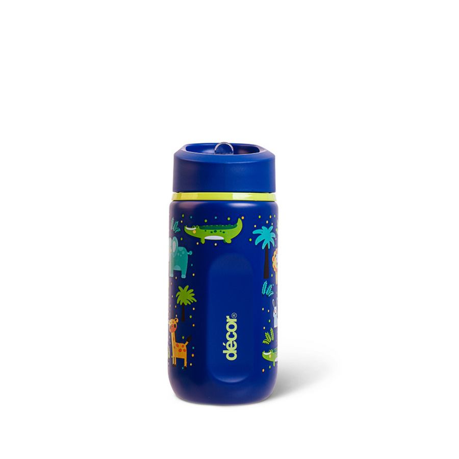 Junior Sip Straw Stainless Steel Bottle, 500ml